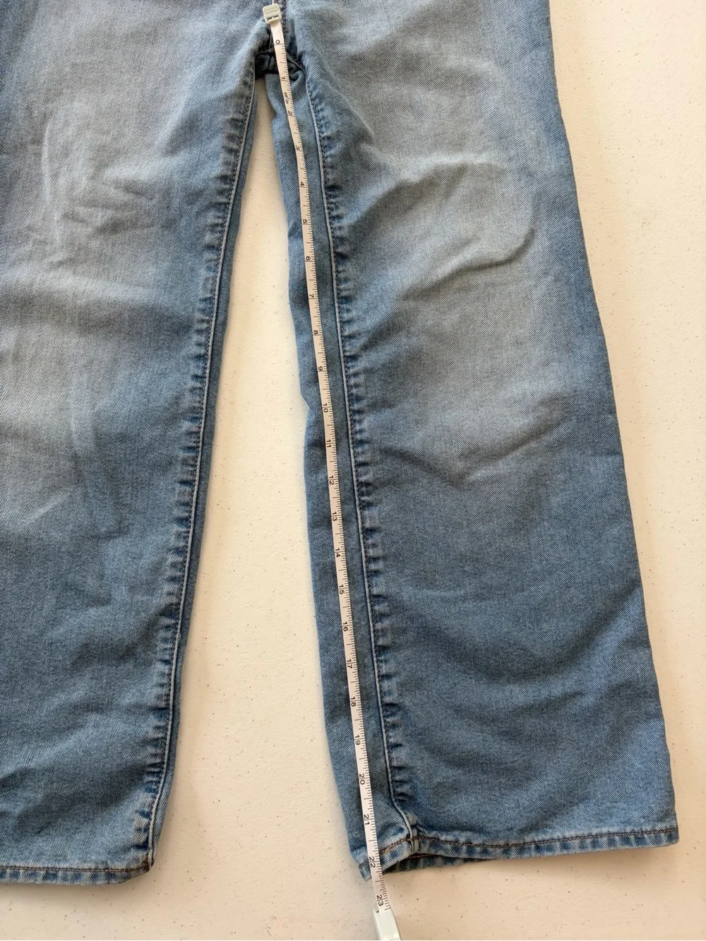 Old Navy Light Blue Wide-Leg Kids Jeans